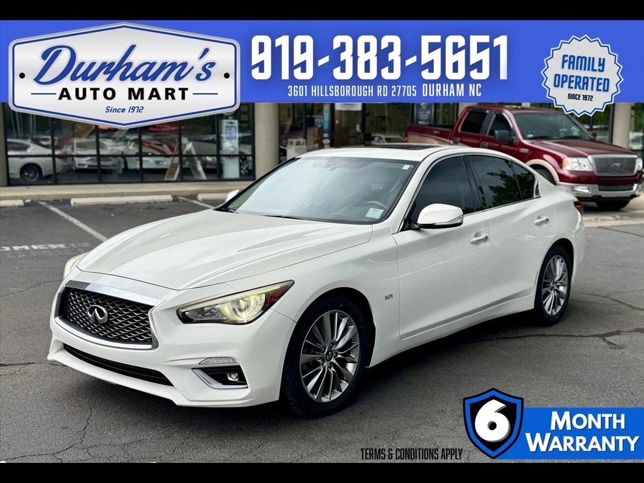 2018 Infiniti Q50 3.0t LUXE