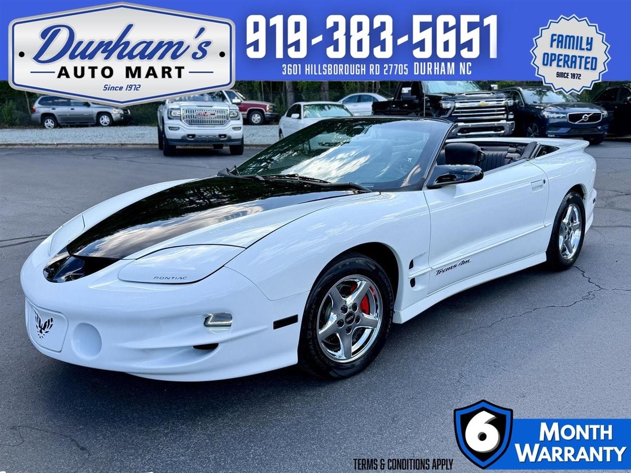 2001 Pontiac Trans Am Trans Am
