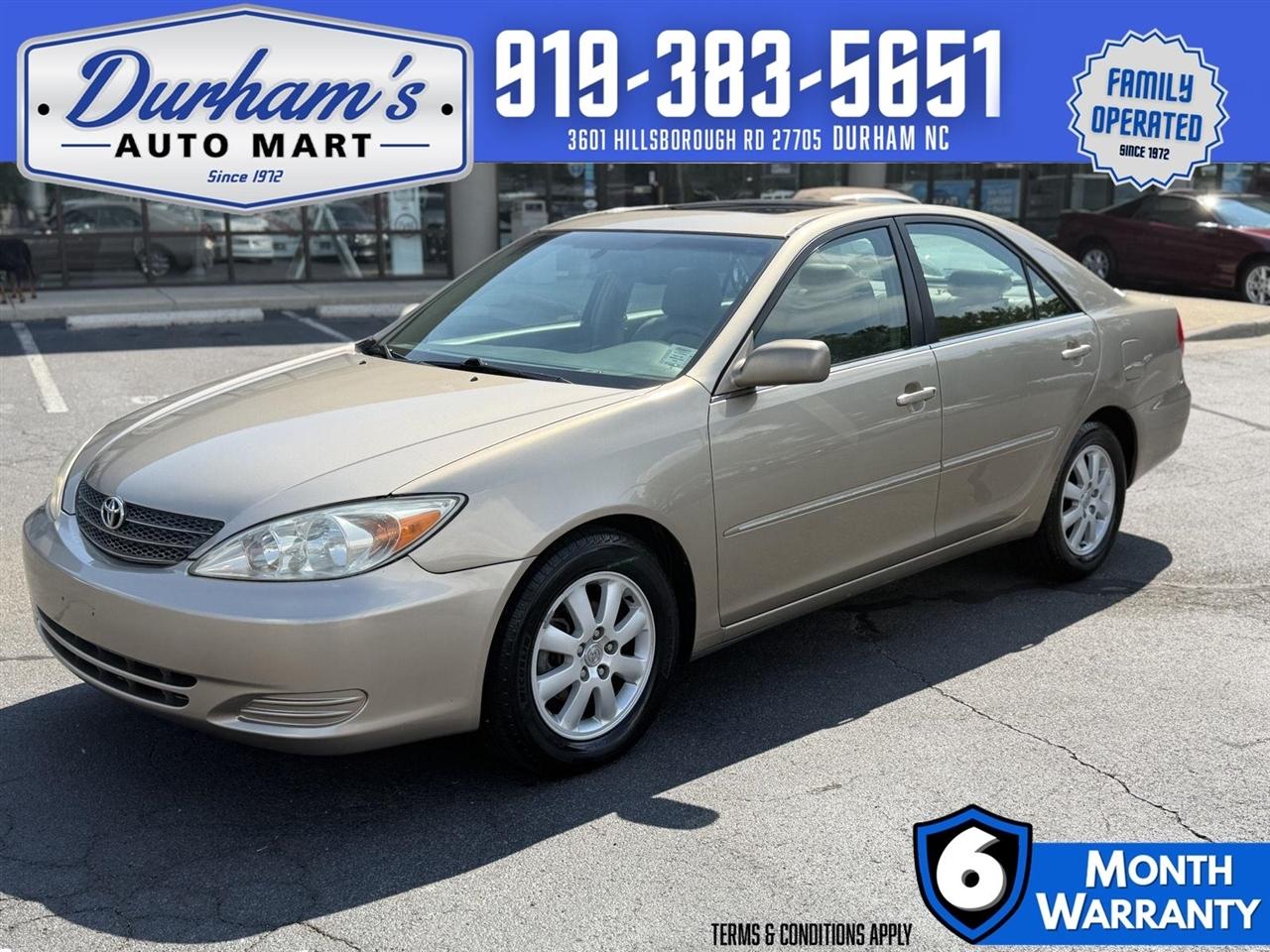 2002 Toyota Camry XLE