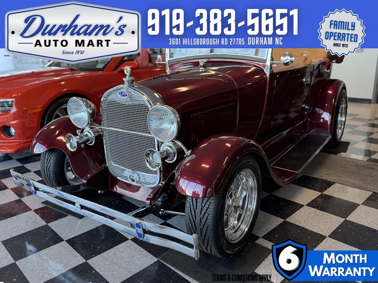 1929 Ford Model A Phantom Convertible