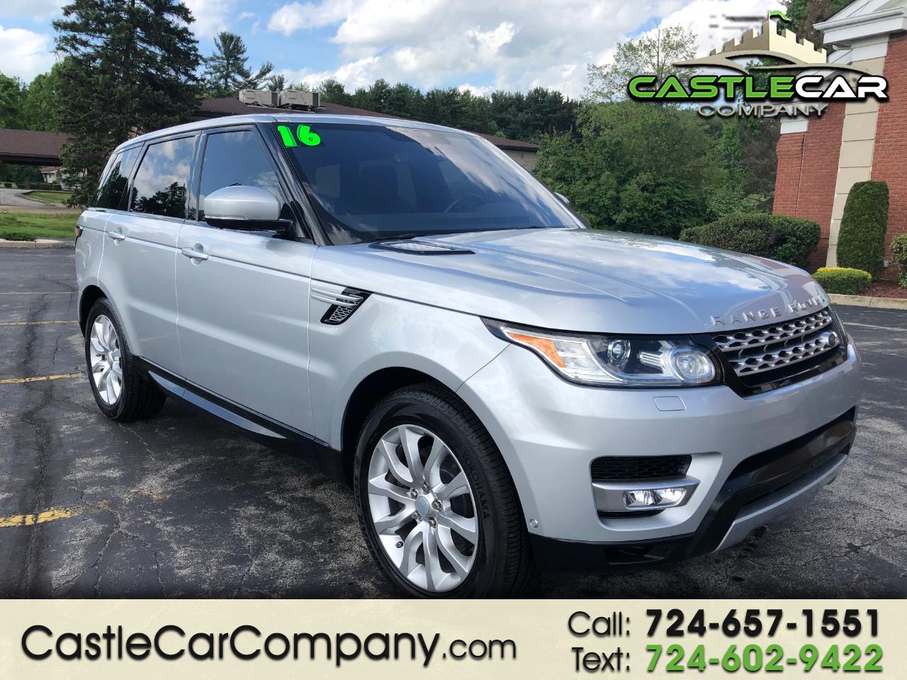 Used 2016 Land Rover Range Rover Sport 4WD 4dr V6 HSE for Sale in