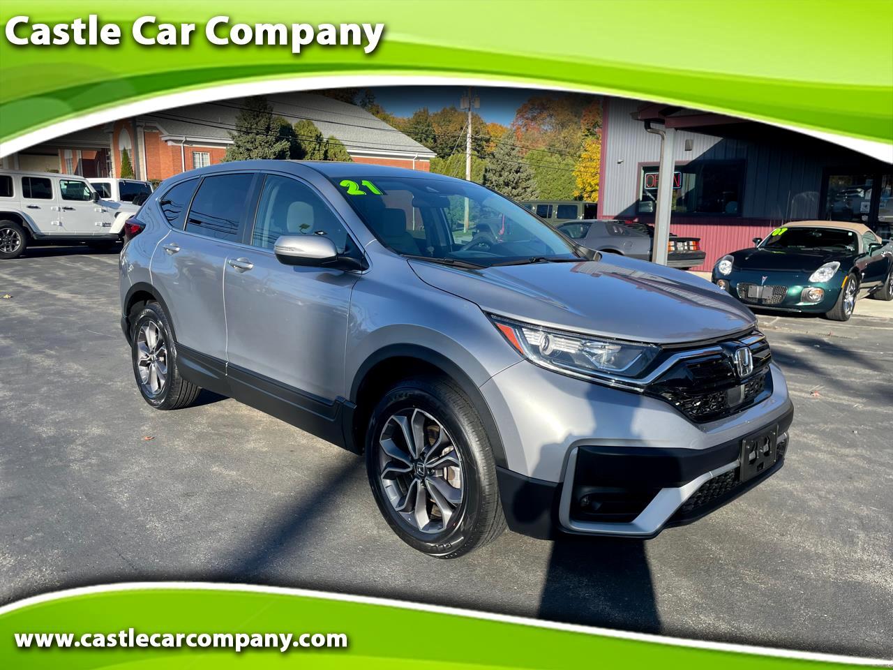 Used 2021 Honda CRV EX AWD for Sale in Pittsburgh PA 15222 Castle Car Company
