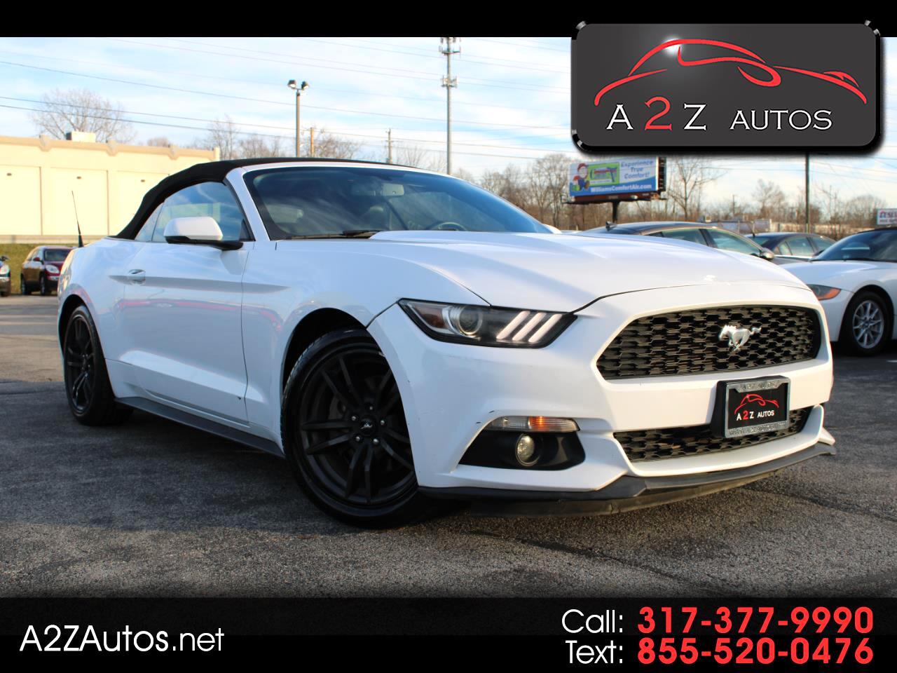 Ford Mustang 2dr Conv EcoBoost Premium 2015