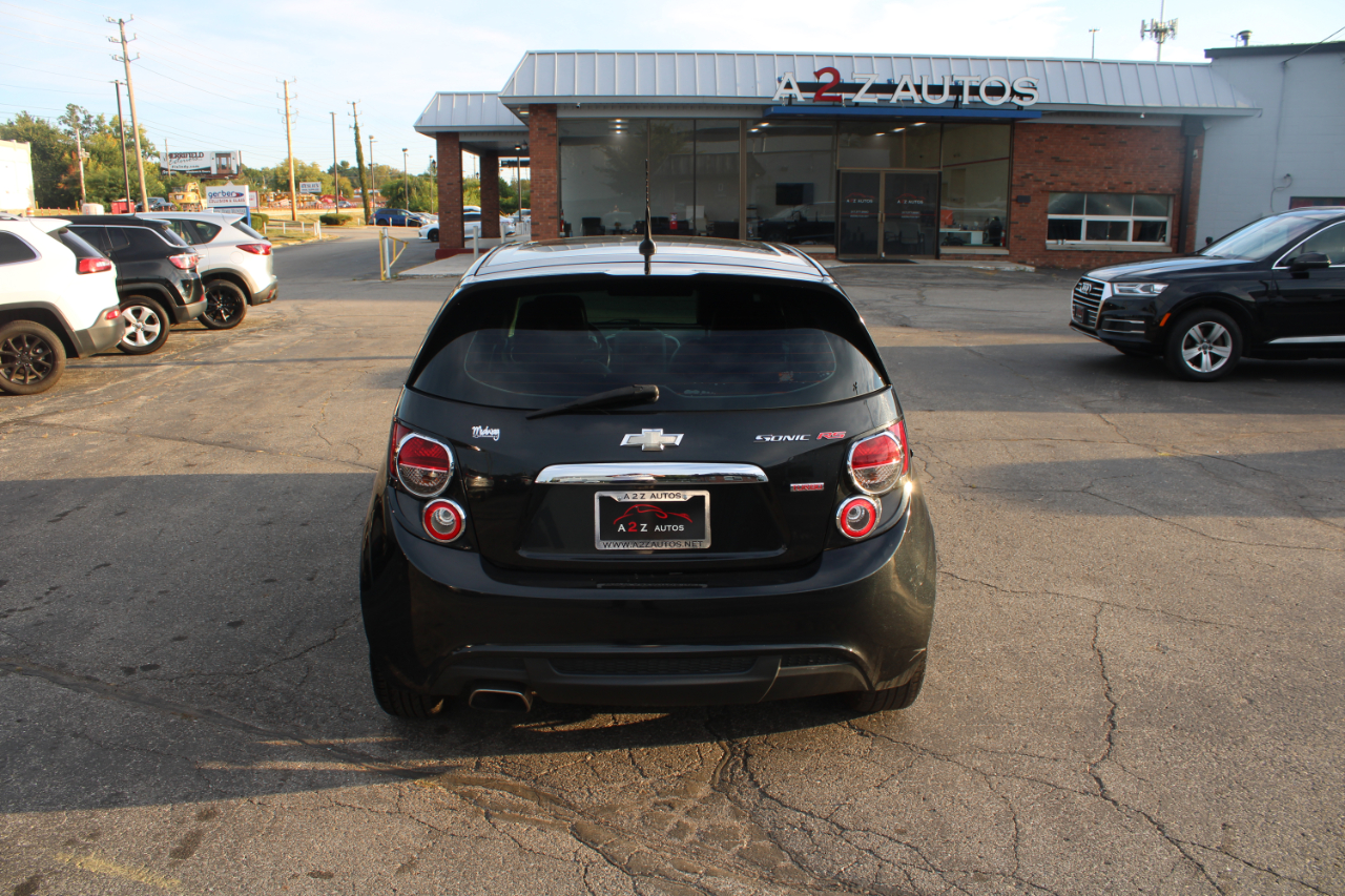 Chevrolet Sonic 5dr HB Auto RS 2013 Chevrolet Sonic 5dr HB Auto RS 2013