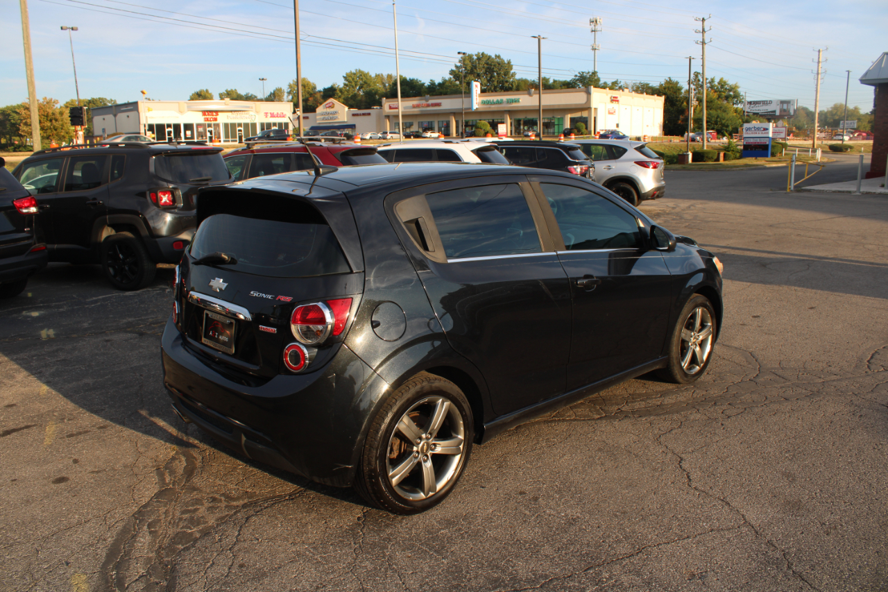 Chevrolet Sonic 5dr HB Auto RS 2013 Chevrolet Sonic 5dr HB Auto RS 2013