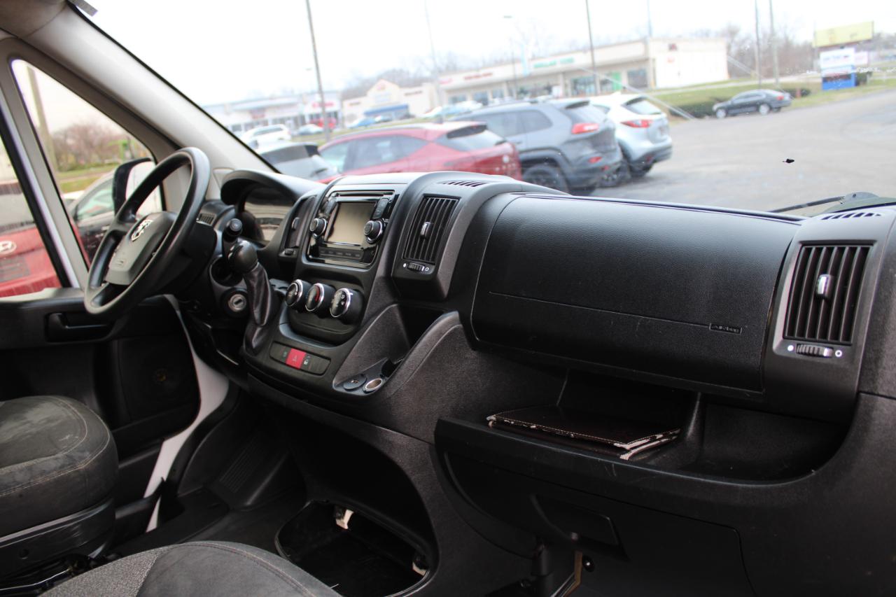 RAM ProMaster Cargo Van 1500 Low Roof 136" WB 2015