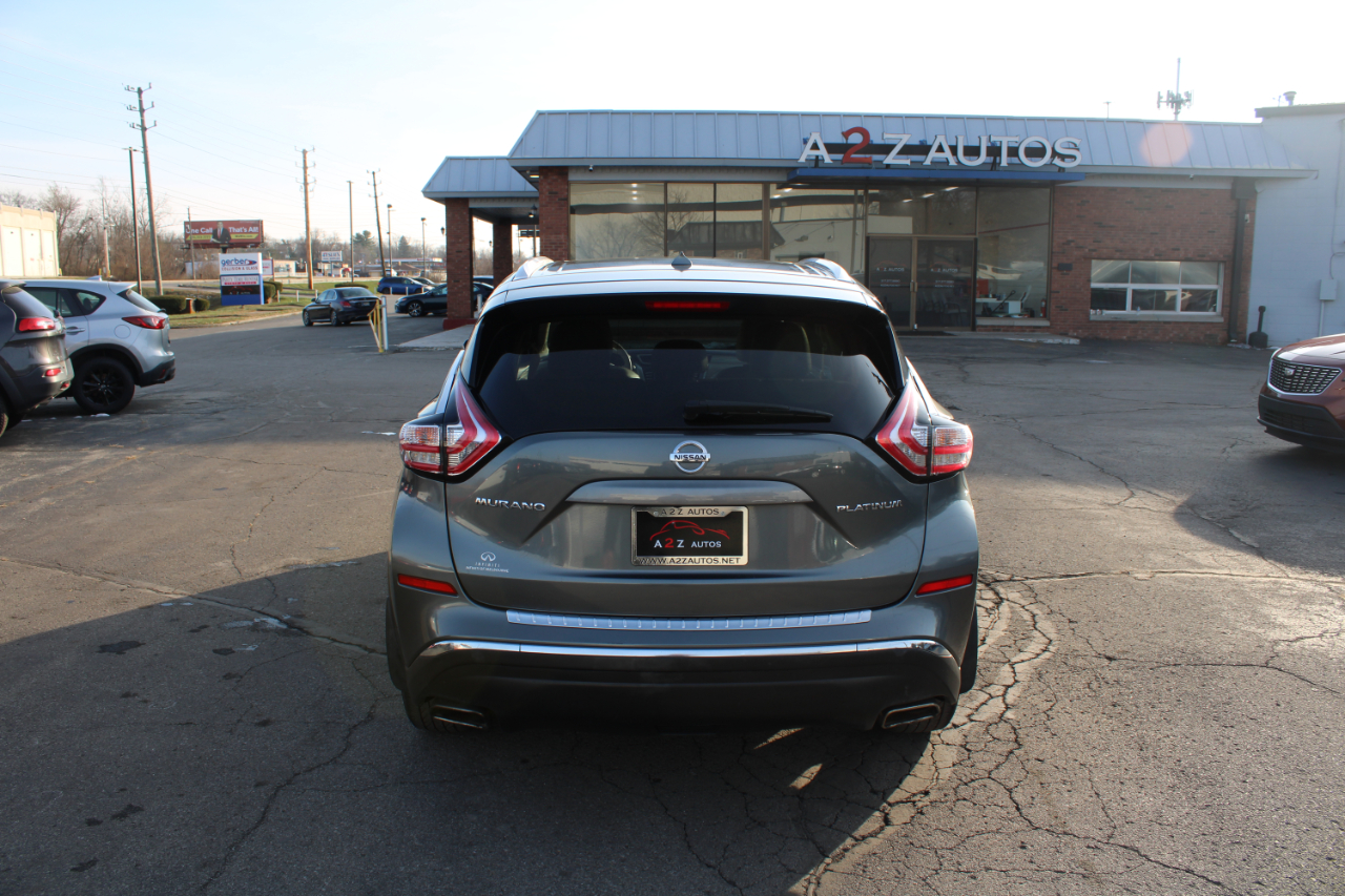 Nissan Murano FWD 4dr Platinum 2015
