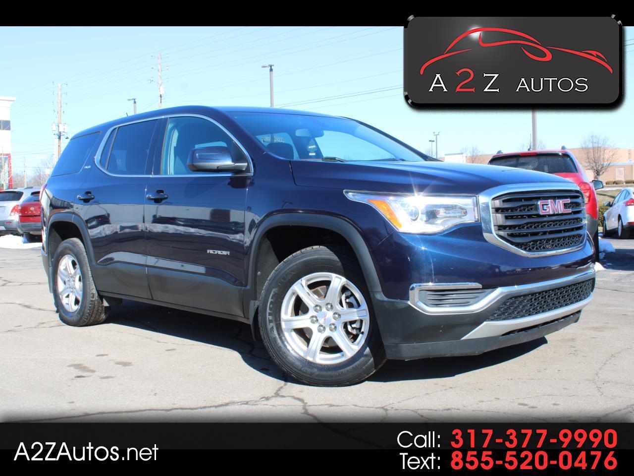 GMC Acadia FWD 4dr SLE w/SLE-1 2017
