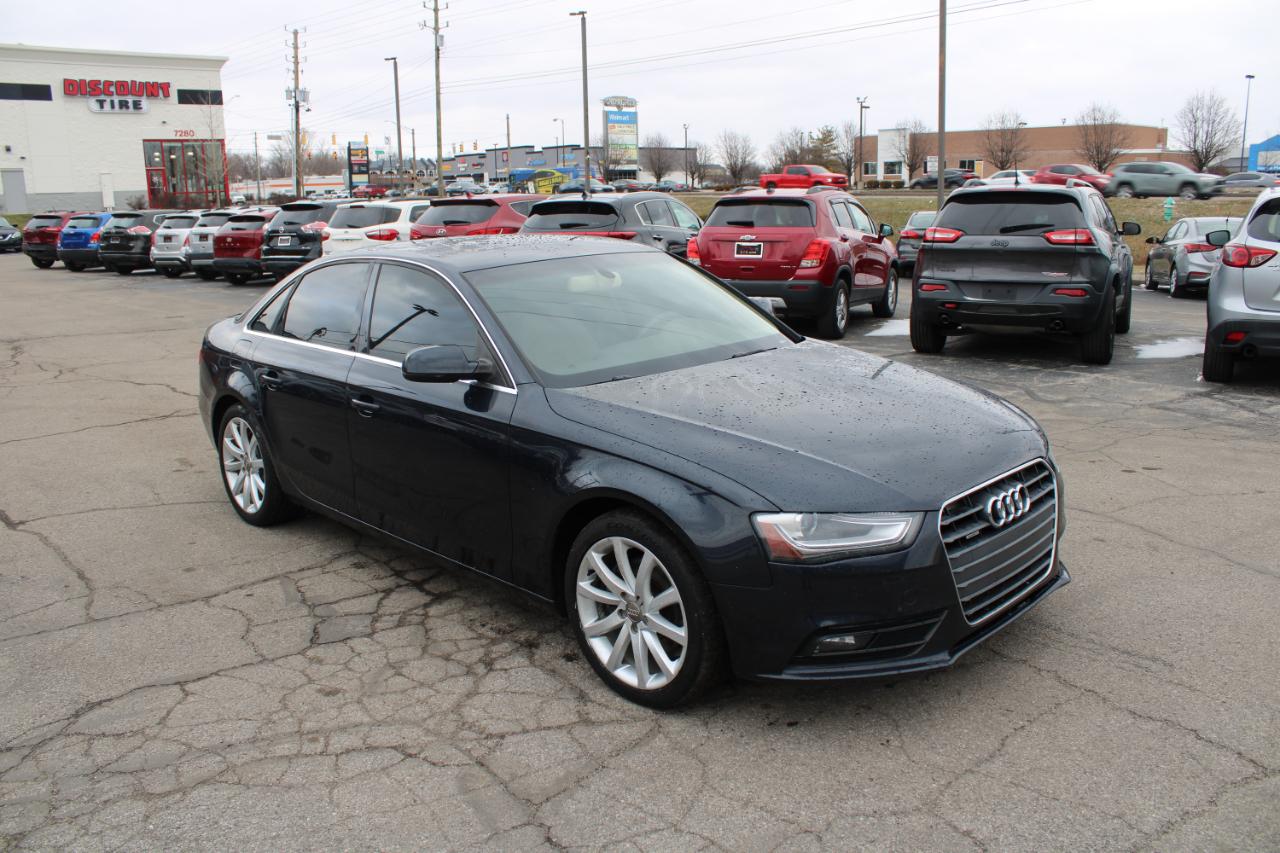 Audi A4 4dr Sdn Auto quattro 2.0T Premium Plus 2013