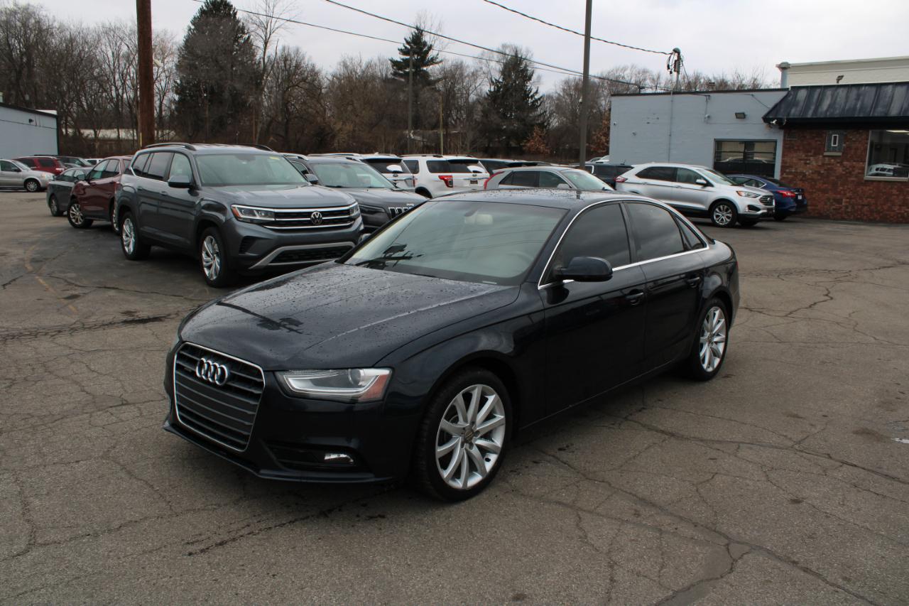 Audi A4 4dr Sdn Auto quattro 2.0T Premium Plus 2013