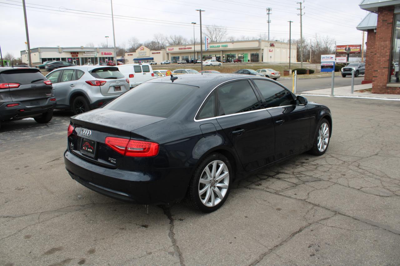 Audi A4 4dr Sdn Auto quattro 2.0T Premium Plus 2013