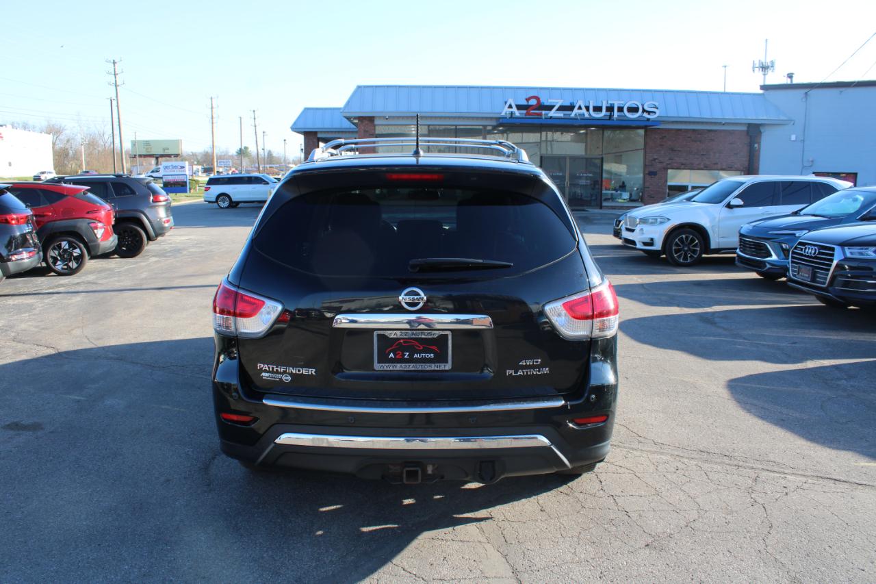 Nissan Pathfinder 4WD 4dr Platinum 2015