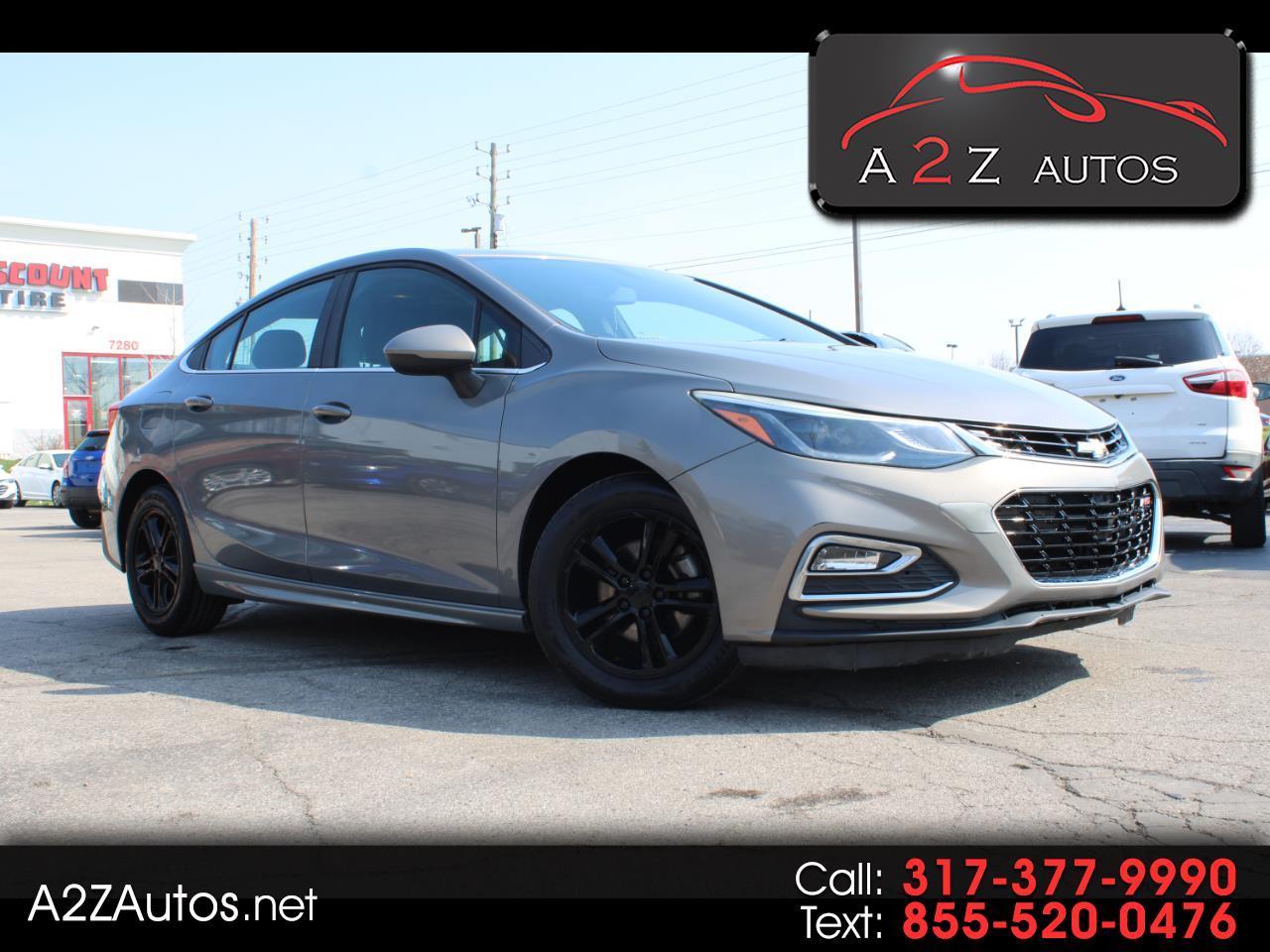 2018 Chevrolet Cruze 4dr Sdn 1.4L LT w/1SD