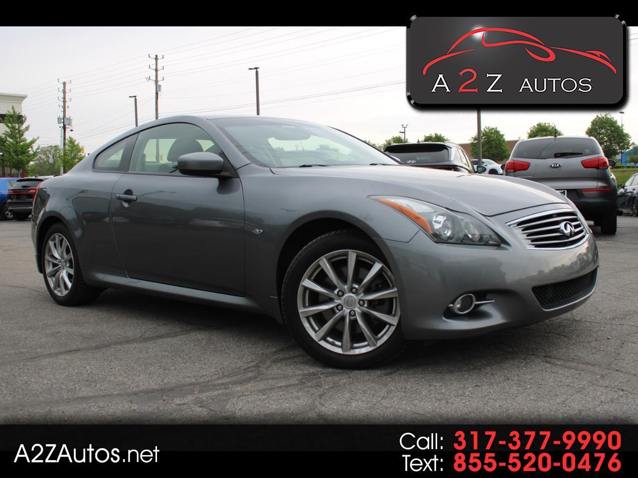 Infiniti Q60 Coupe 2dr Auto AWD 2014