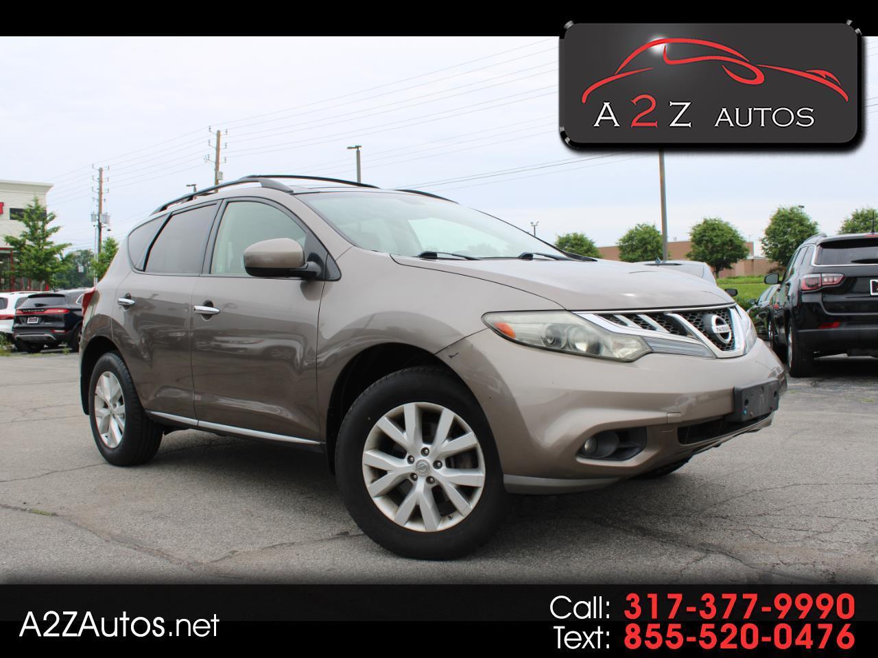 Nissan Murano AWD 4dr SL 2012