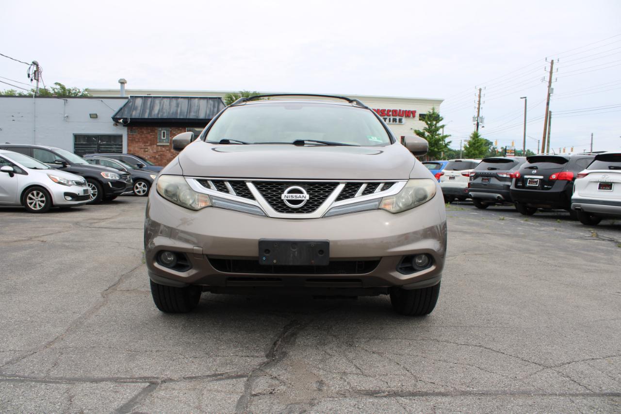 Nissan Murano AWD 4dr SL 2012