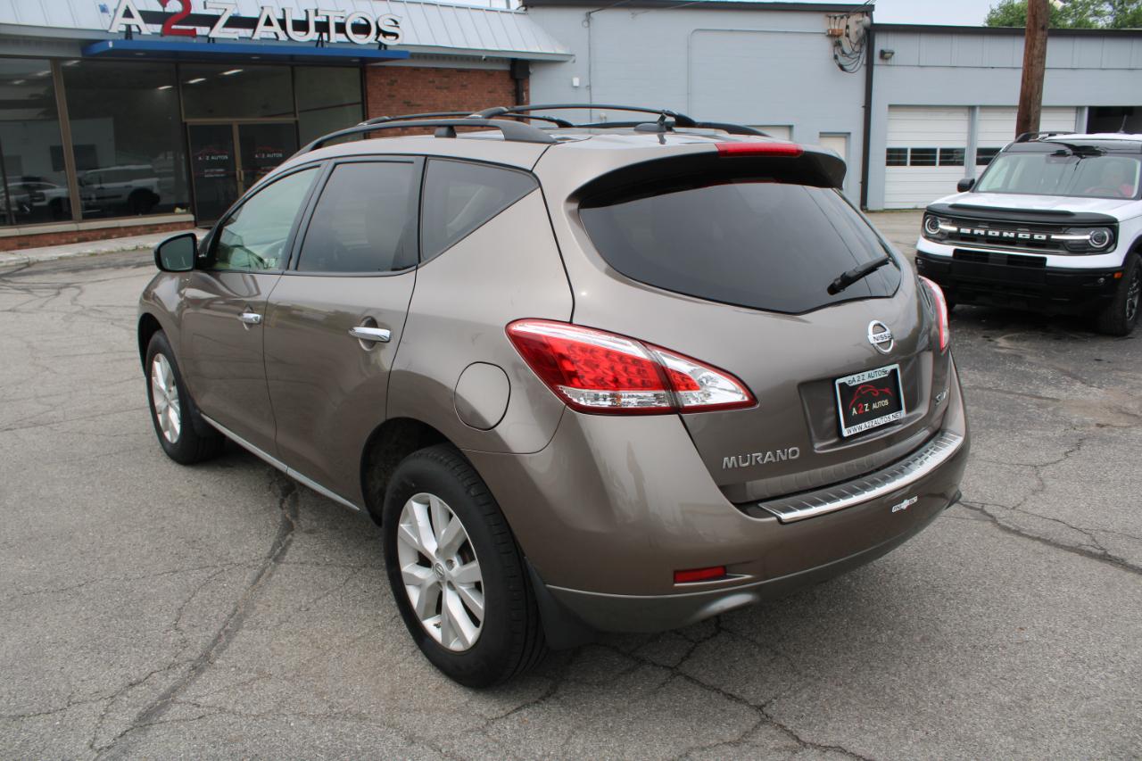 Nissan Murano AWD 4dr SL 2012