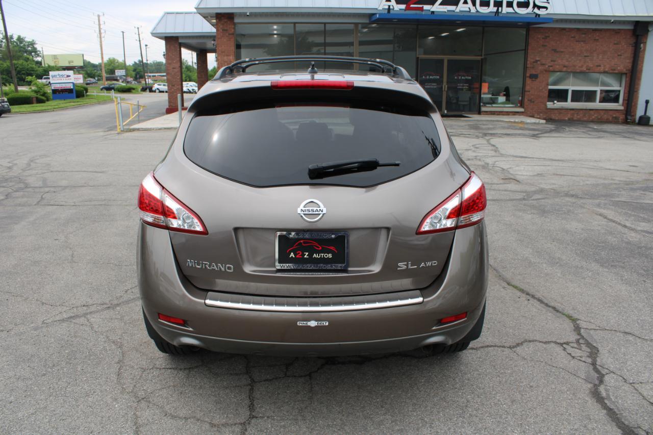 Nissan Murano AWD 4dr SL 2012