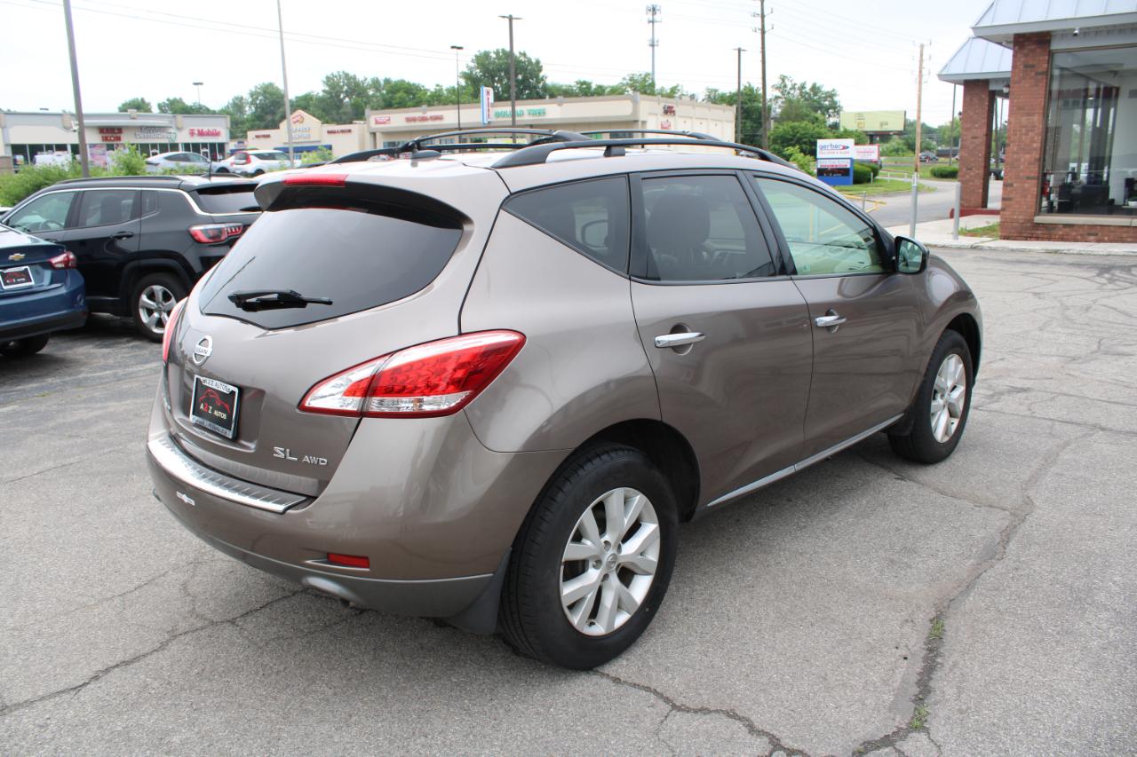 Nissan Murano AWD 4dr SL 2012
