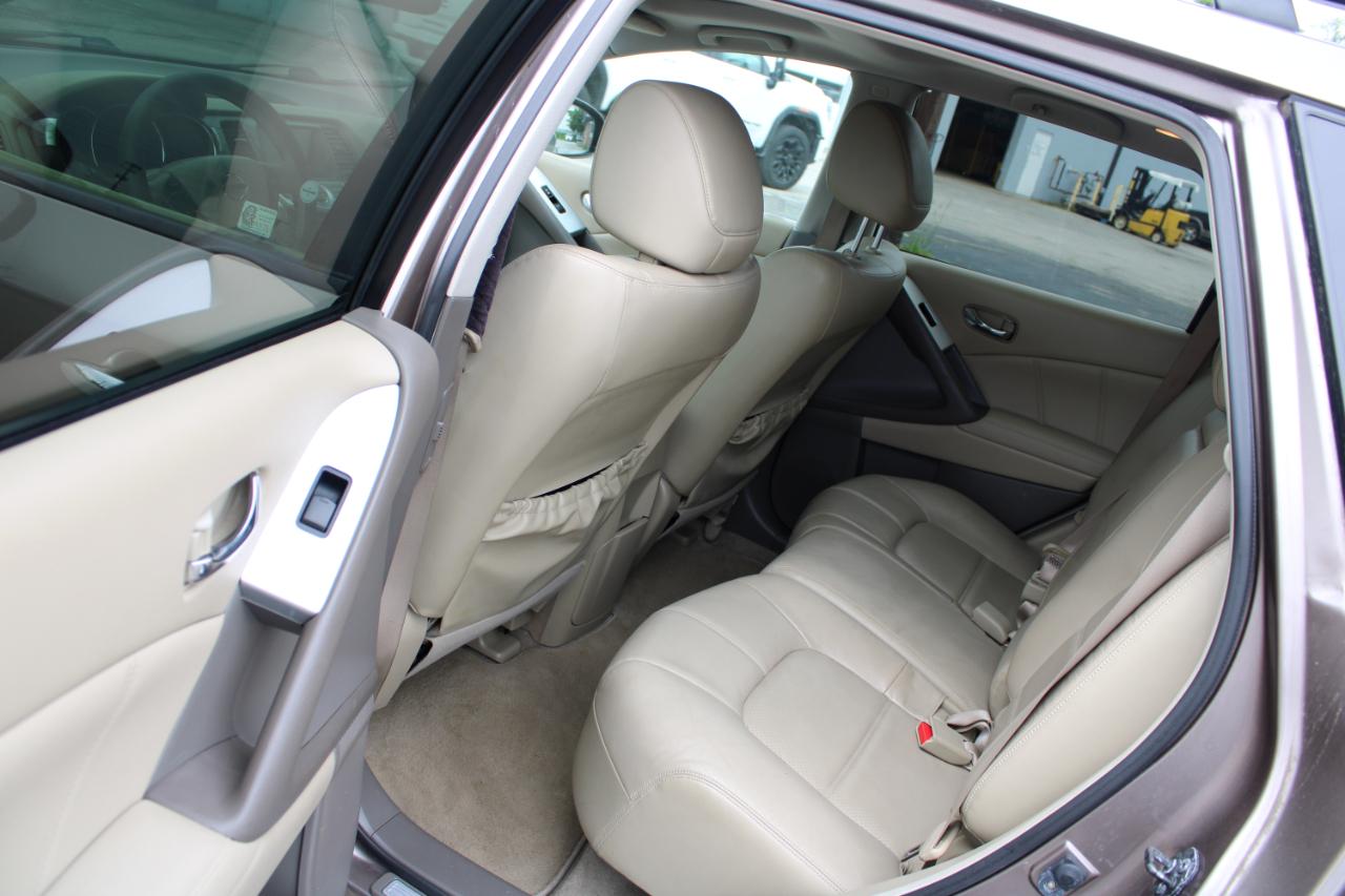 Nissan Murano AWD 4dr SL 2012
