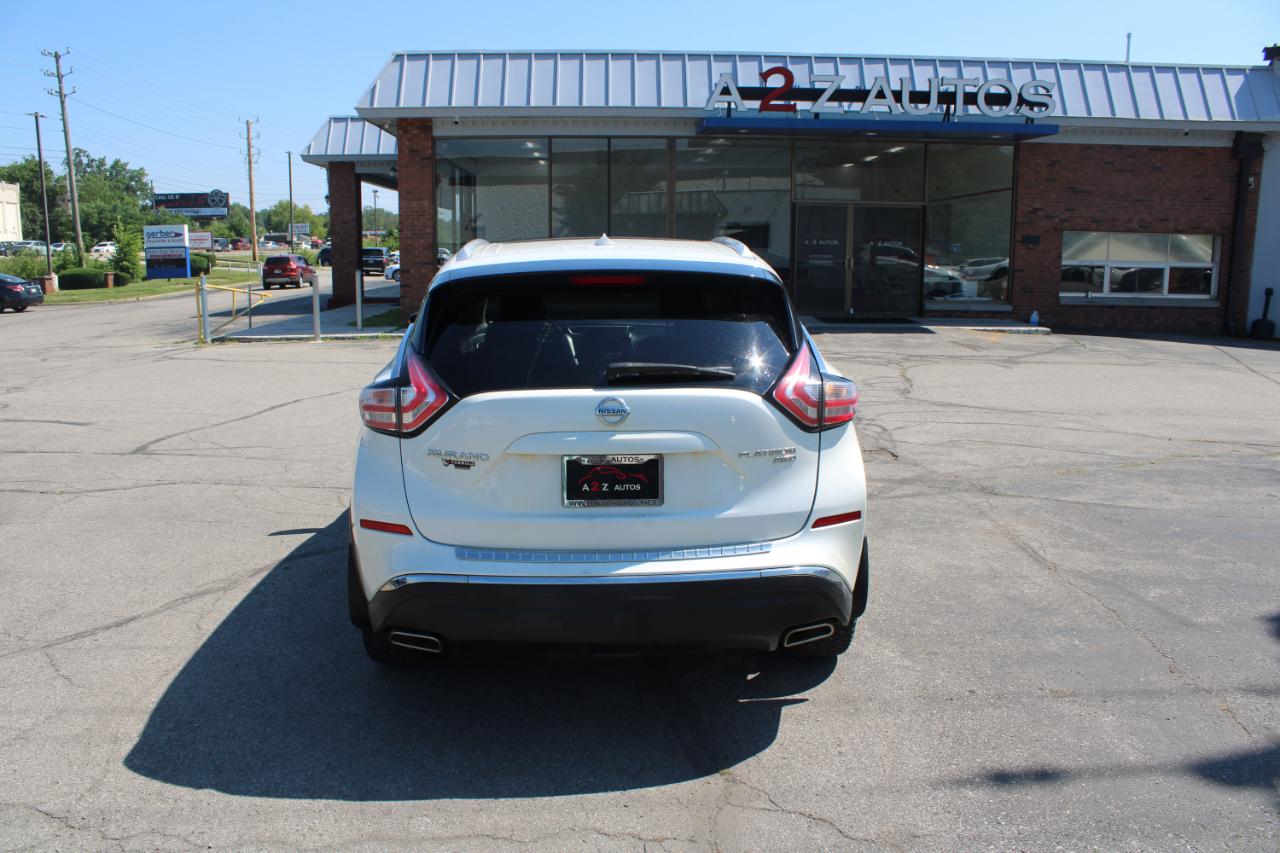 Nissan Murano AWD 4dr Platinum 2016
