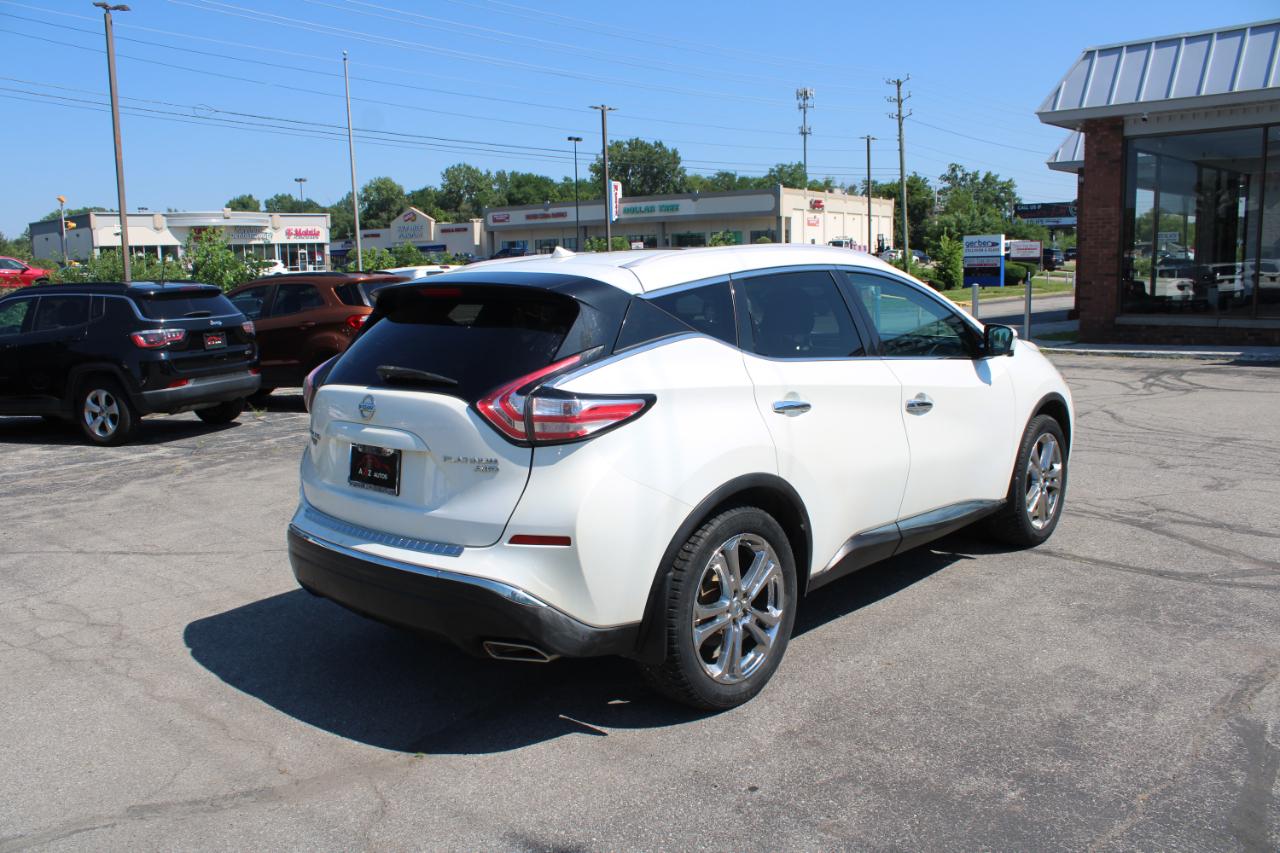 Nissan Murano AWD 4dr Platinum 2016