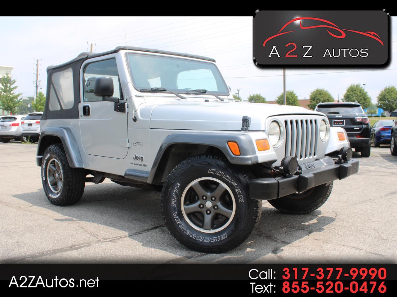 Jeep Wrangler 2dr X 2004