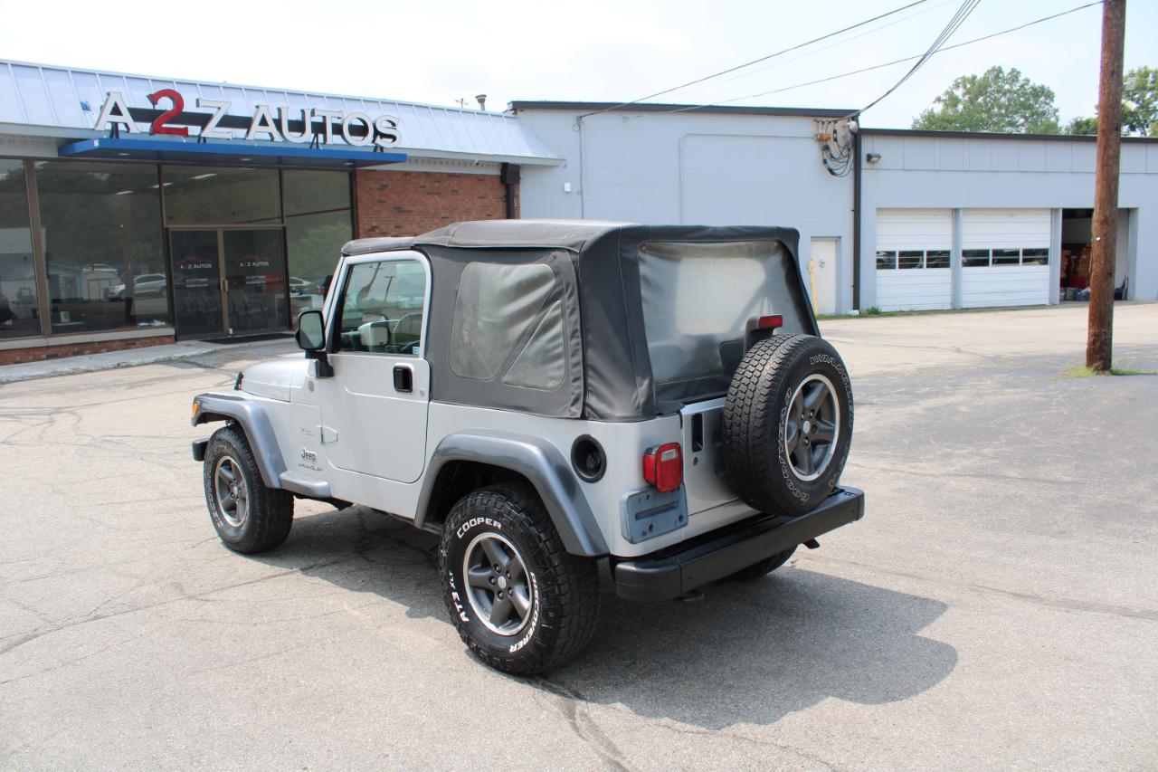 Jeep Wrangler 2dr X 2004