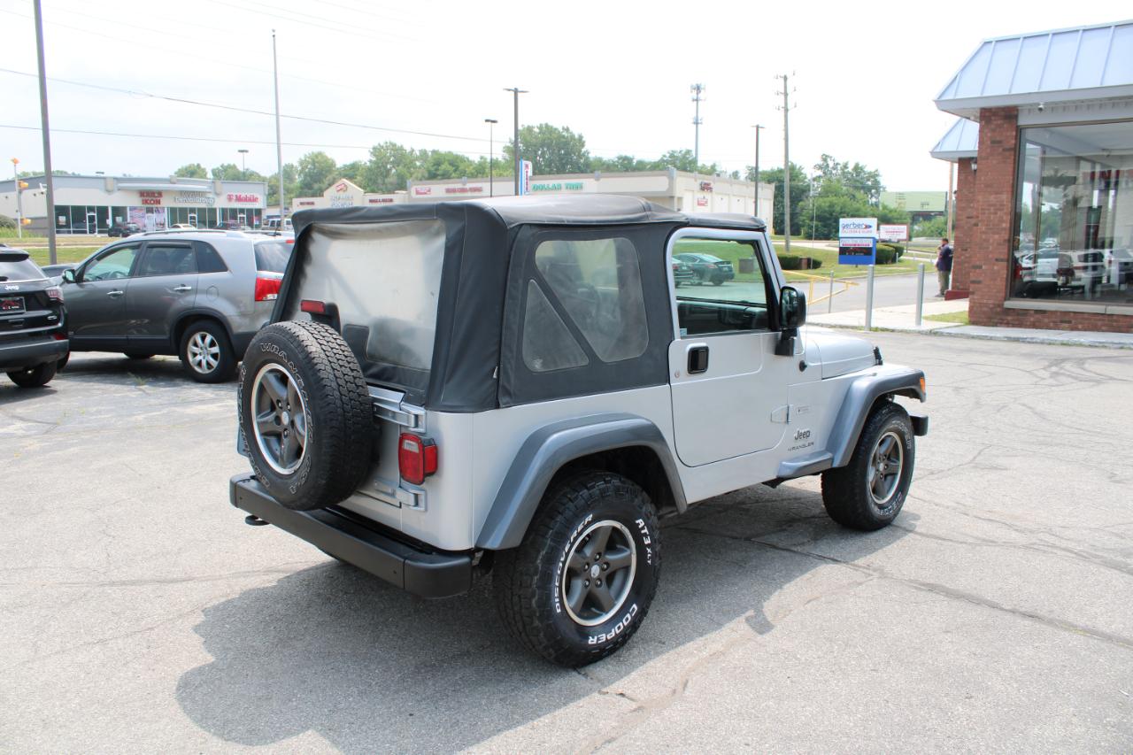 Jeep Wrangler 2dr X 2004