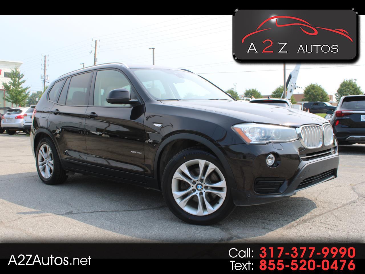 BMW X3 AWD 4dr xDrive35i 2016