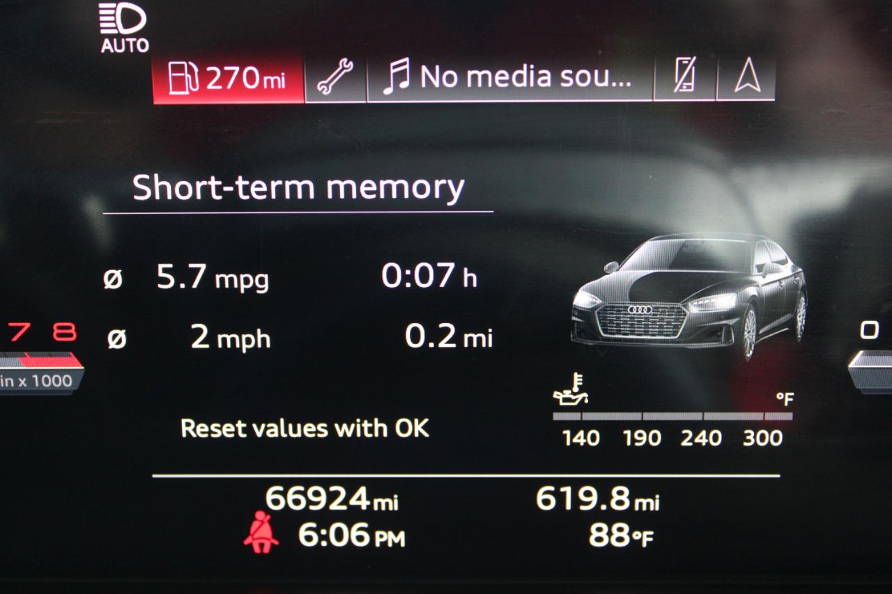 Audi A5 Sportback S line Premium Plus 45 TFSI quattro 2023