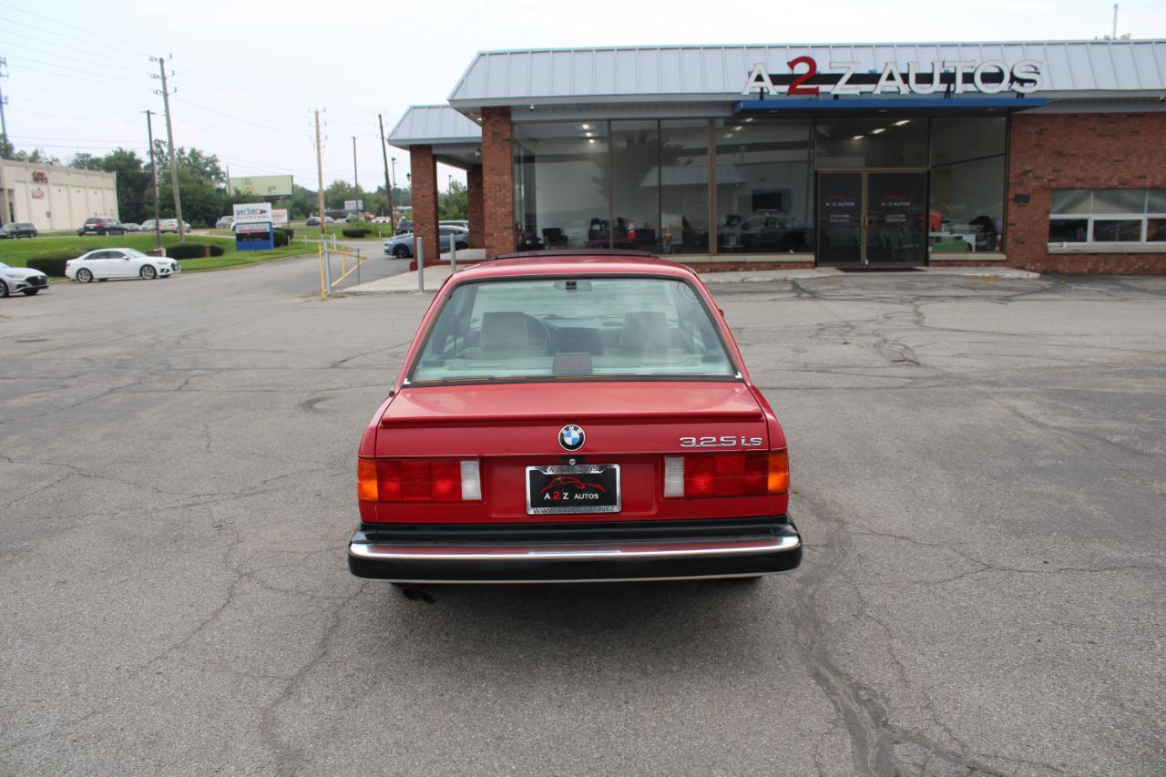 BMW 3 Series 2dr Sedan 325iS 1987
