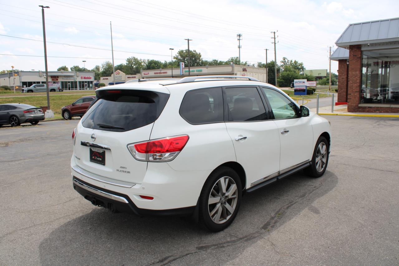 Nissan Pathfinder 4WD 4dr Platinum 2015