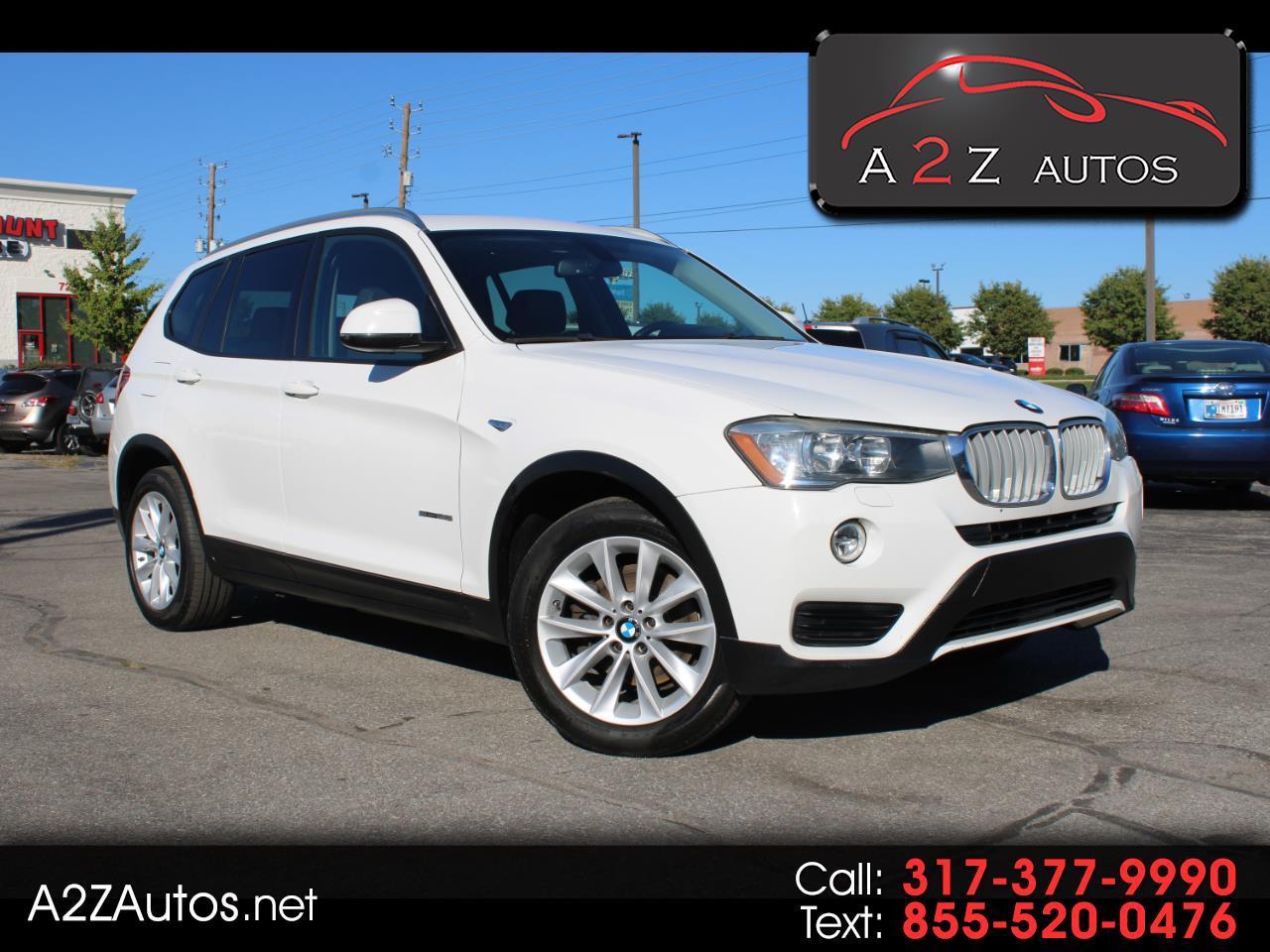 BMW X3 RWD 4dr sDrive28i 2016