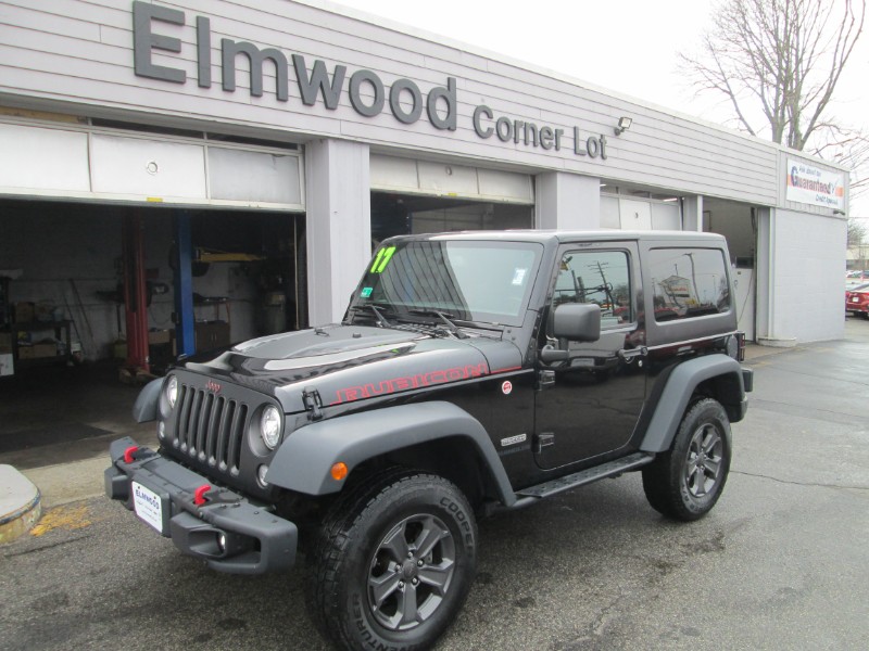 Used 2017 Jeep Wrangler Rubicon 4WD for Sale in East Providence RI 02914  Elmwood's Corner Lot