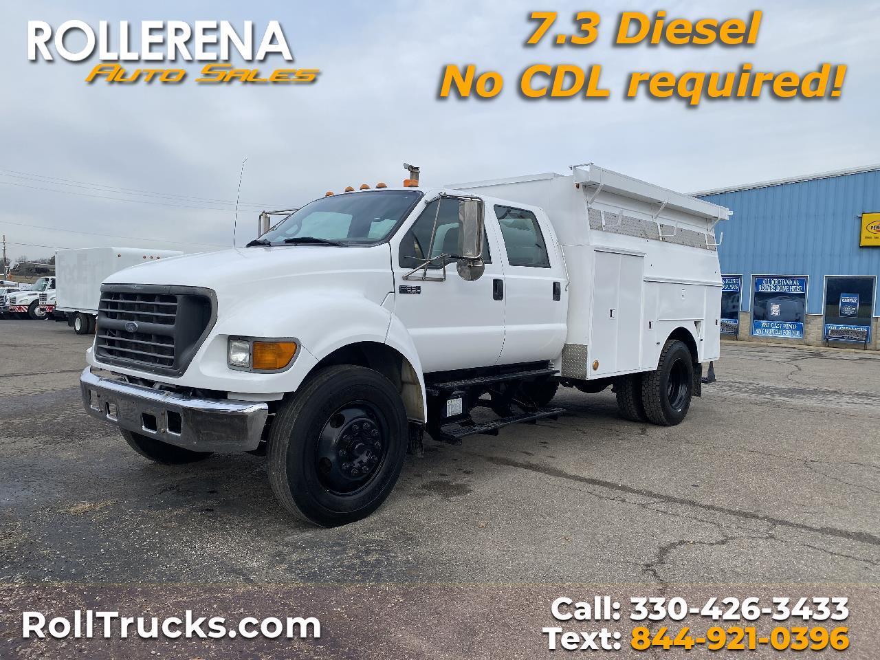 2003 Ford Super Duty F-650 Crew Cab XLT, 26,000 GVWR