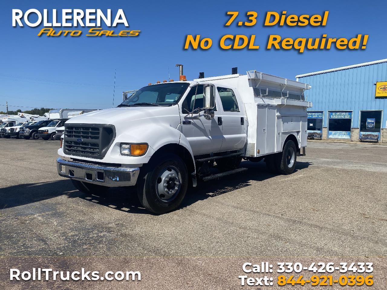 2003 Ford Super Duty F-650 Crew Cab XLT, 26,000 GVWR