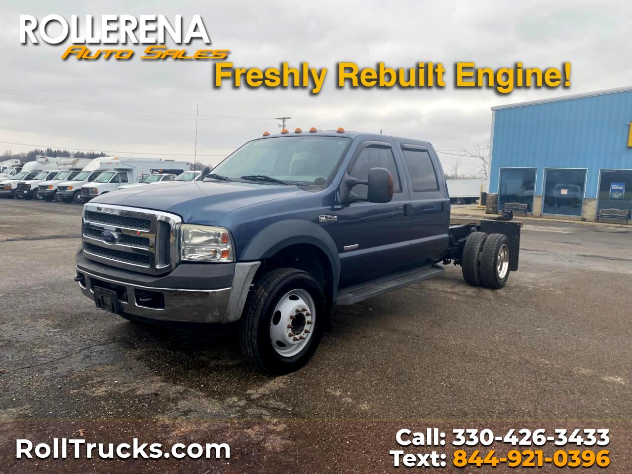 2006 Ford Super Duty F-550 DRW Crew Cab 176" WB 60" CA XLT