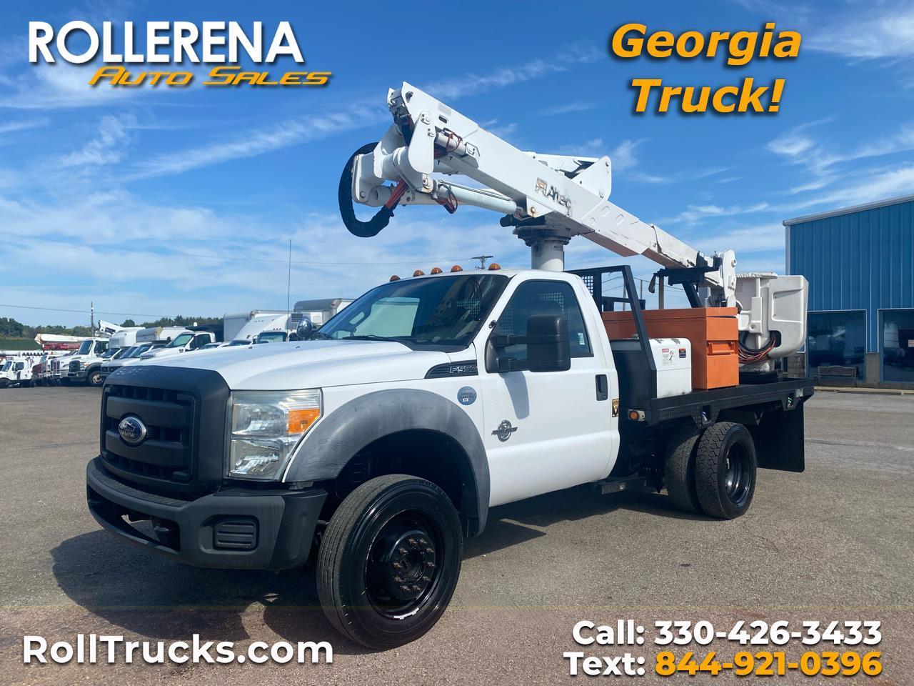 2011 Ford Super Duty F-550 DRW 4WD Reg Cab 141" WB 60" CA XLT