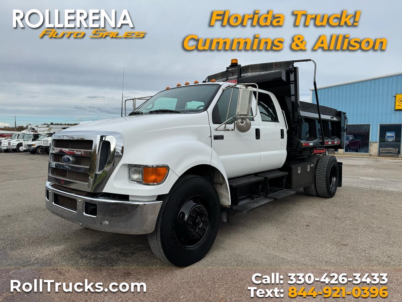 2005 Ford Super Duty F-750 Straight Frame Crew Cab XL