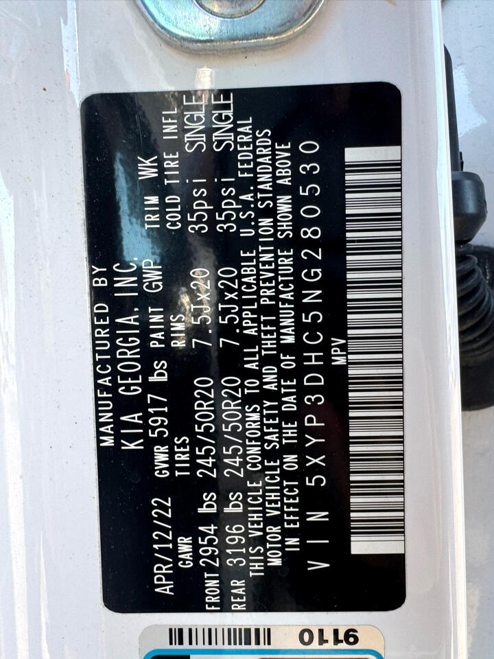 Kia Telluride EX AWD 2022