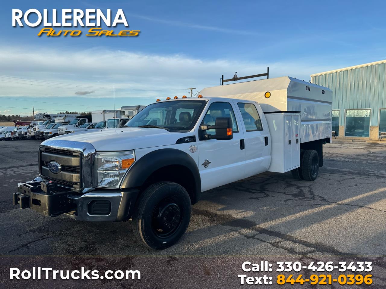 Ford Super Duty F-550 DRW 4WD Crew Cab 176" WB 60" CA Lariat 2015