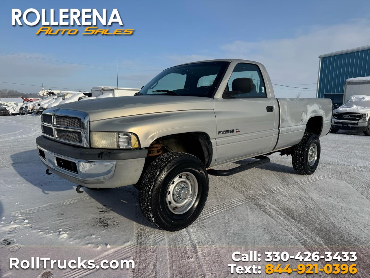 2001 Dodge Ram 2500 2dr Reg Cab 135" WB HD 4WD