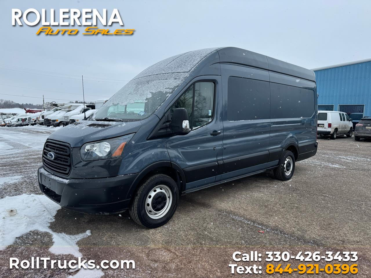 Ford Transit Van T-250 148" EL Hi Rf 9000 GVWR Sliding RH Dr 2019