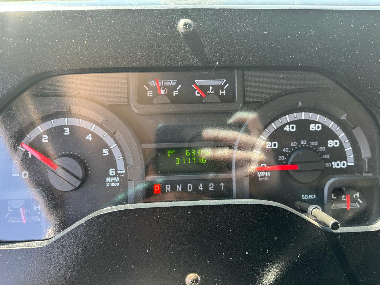 Ford Econoline Commercial Chassis E-350 Stripped Chassis 158" 2016