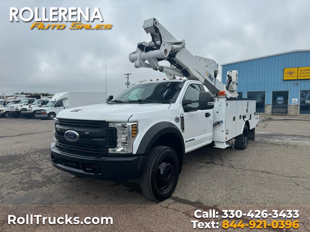 Ford Super Duty F-550 DRW XL 4WD Reg Cab 169" WB 84" CA 2019