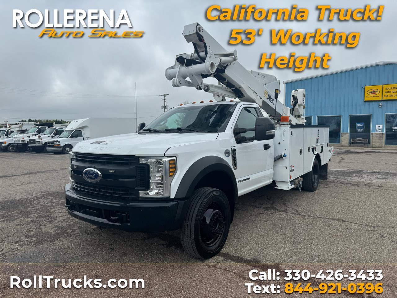2019 Ford Super Duty F-550 DRW XL 4WD Reg Cab 169" WB 84" CA