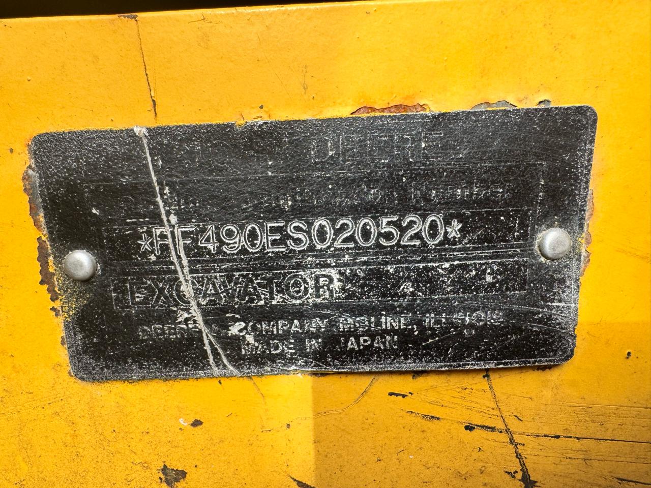 John Deere 490E  1993