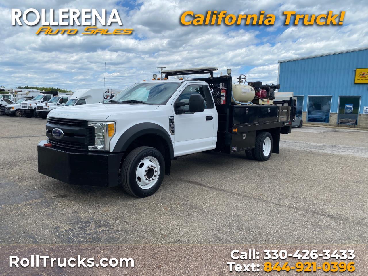 2017 Ford Super Duty F-450 DRW XL 2WD Reg Cab 169" WB 84" CA