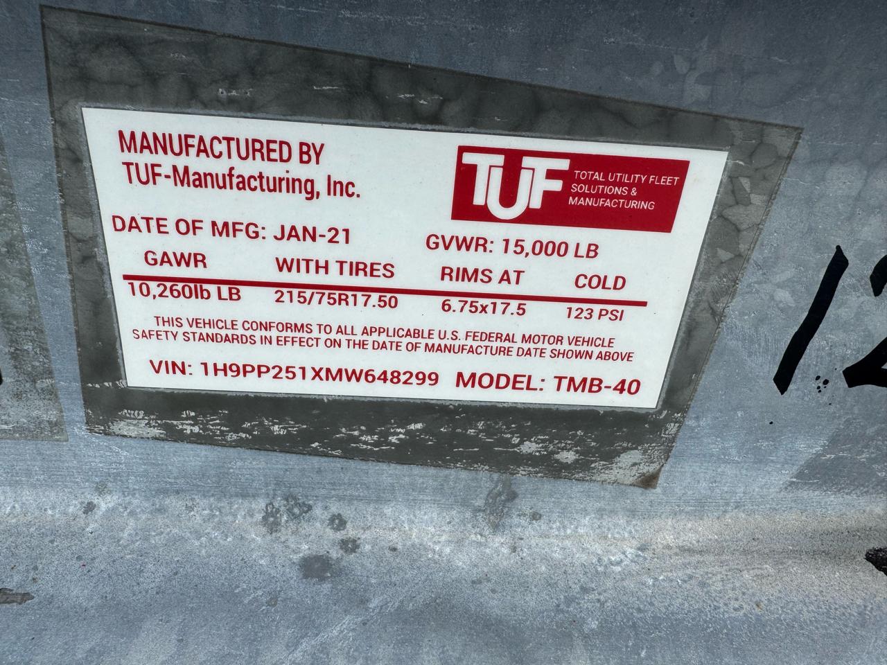 TUF Solutions TMB-40  2021